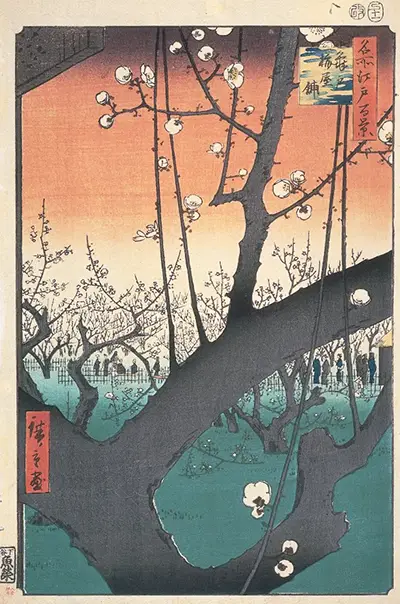 Plum Park in Kameido Hiroshige